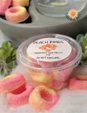 PEACH RINGS WAX MELTS (approx. 2oz.); Parasoy wax melts; Eco-Concious; Handcrafted; Superior Fragrance