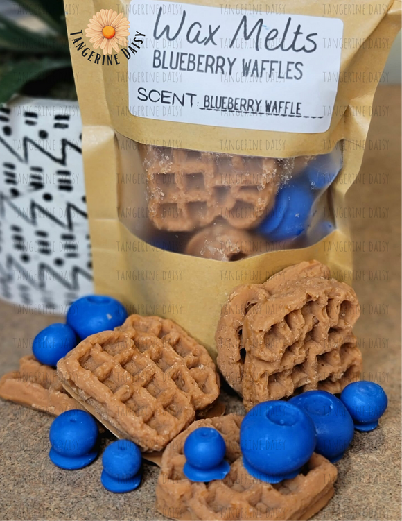 BLUEBERRY WAFFLE WAX MELTS (approx 3oz Bag); Parasoy wax melts; Eco-Concious; Handcrafted; Superior Fragrance