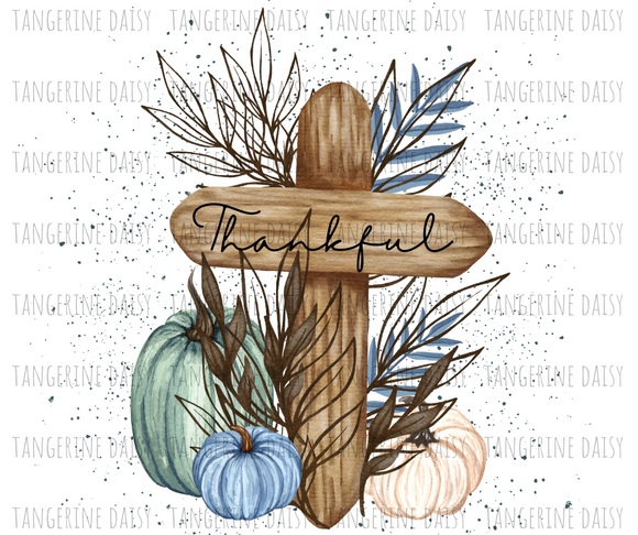 Thankful Png,Fall PNG,Fall Sublimation Designs Downloads,Digital Download,Sublimation Graphics, Jesus' Cross,Thanksful,Jesus,Fall Colors,Printable Design