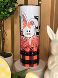 "LOVE Bunny Pink" 20oz Steel Double Wall Vacuum Insulated Tumbler