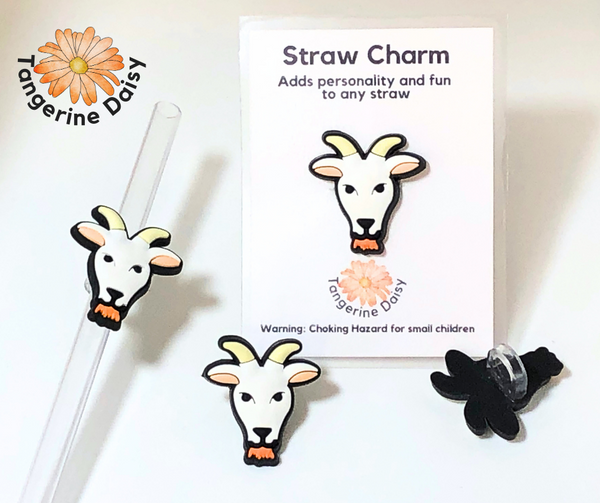 Bling Daisy Flower Straw Topper | Straw Buddy | Straw Charm | Straw  Decoration